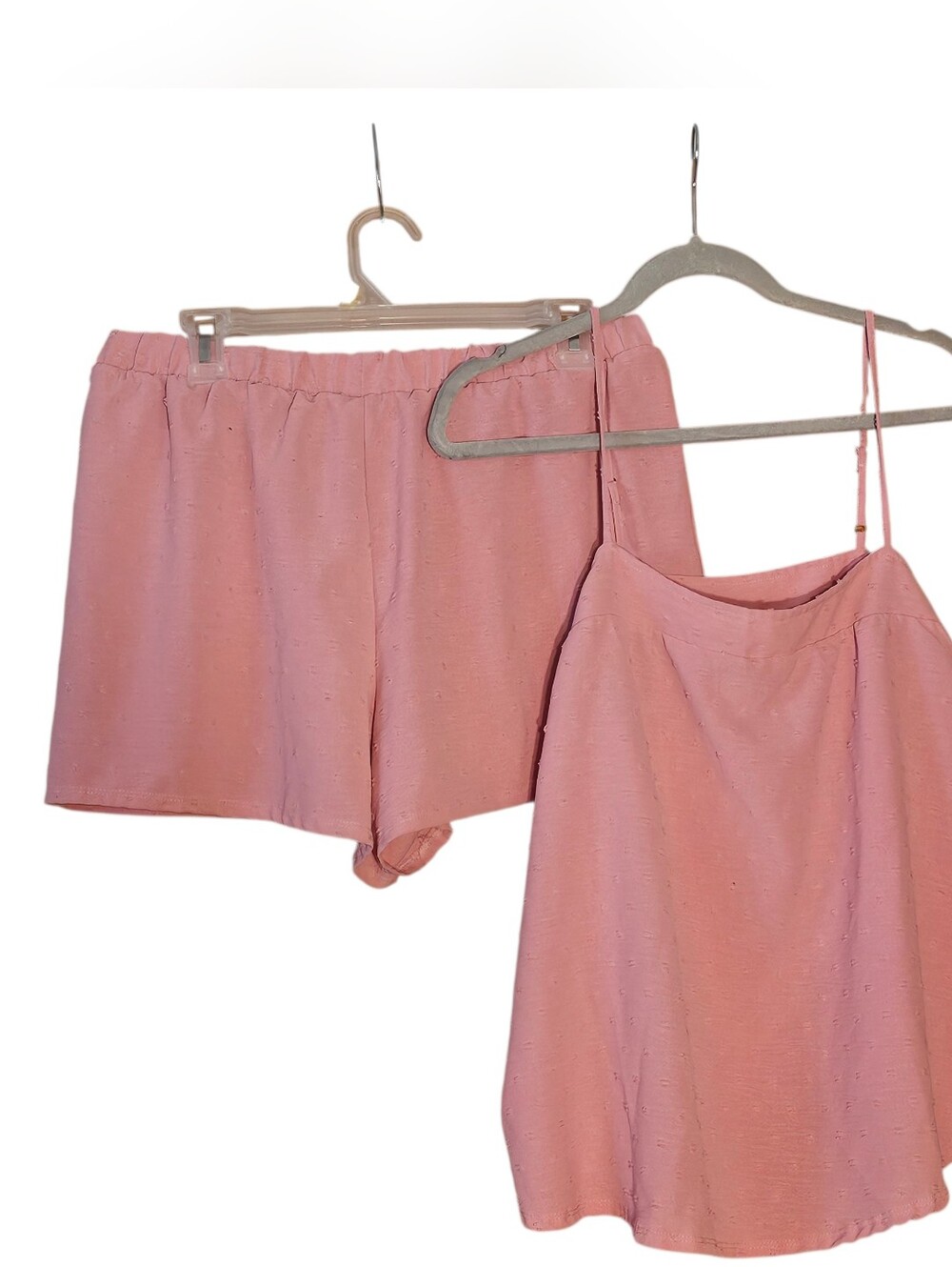 Lucky Brand Lounge Set Women’s XL Pink Tank & Shorts Pajama Set Soft